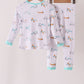 Airplane bamboo 2pc pants set