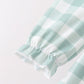Sage Turkey Embroidery Gingham Ruffle Bloomer Set