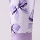 Purple Bow Zip Bamboo Pajama Set