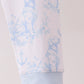 Blue dog bamboo pajama set
