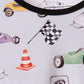 Black Racing Bamboo Pajama Set