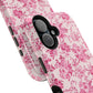 Pink Floral Magnetic Impact-Resistant Phone Case