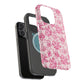 Pink Floral Magnetic Impact-Resistant Phone Case