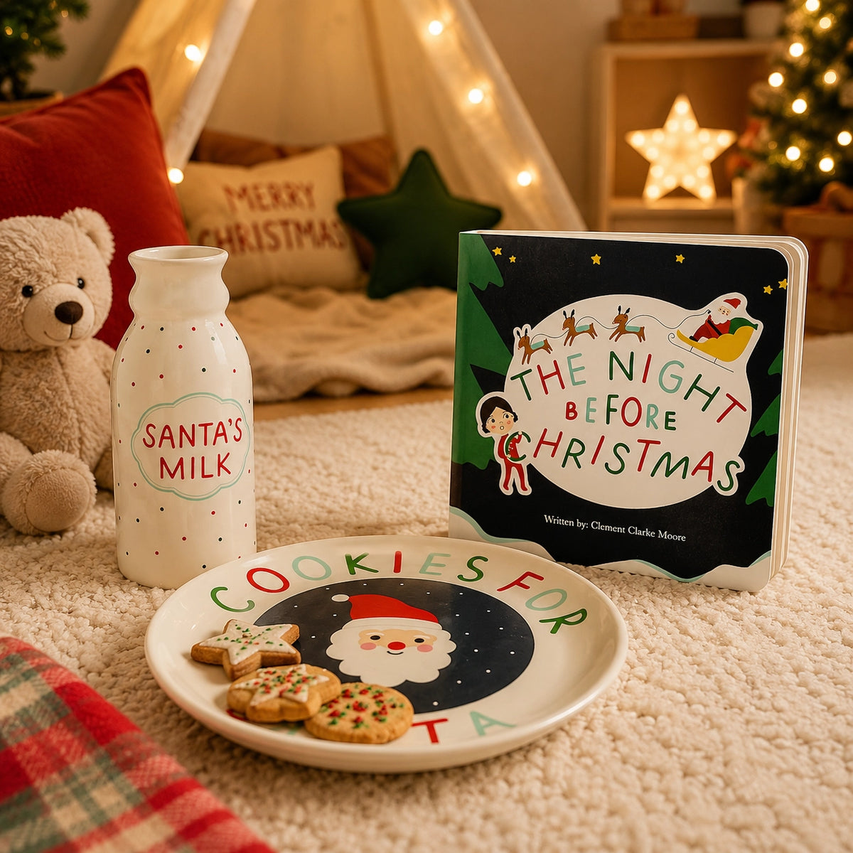 Cookies for Santa Set | READY TO SHIP/PICKUP