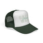 Green Wave Trucker Cap — 'Cathedral' Script Logo