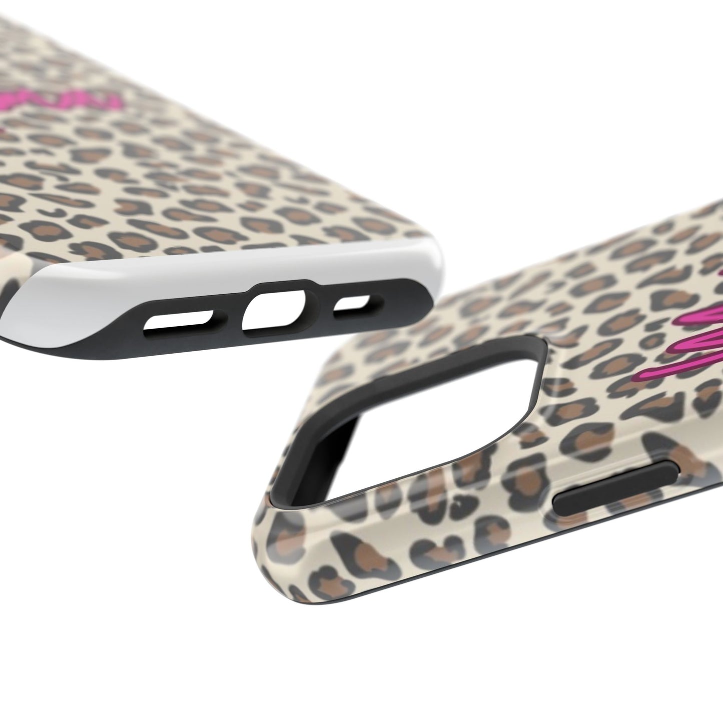 Mama Leopard Print Magnetic Impact Phone Case