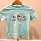 Blue Halloween Baseball Ghost T-Shirt - READY TO SHIP/PICKUP!