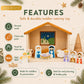 Wooden Nativity Set | READY TO SHIP/PICKUP