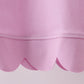Pink scalloped mom&me shorts set