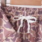 Camouflage scalloped shorts set