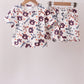 Auburn scalloped shorts set