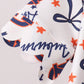 Auburn scalloped shorts set