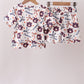 Auburn scalloped shorts set