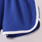 Navy active shorts set