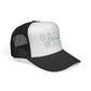 Green Wave Trucker Cap — 'Cathedral' Script Logo