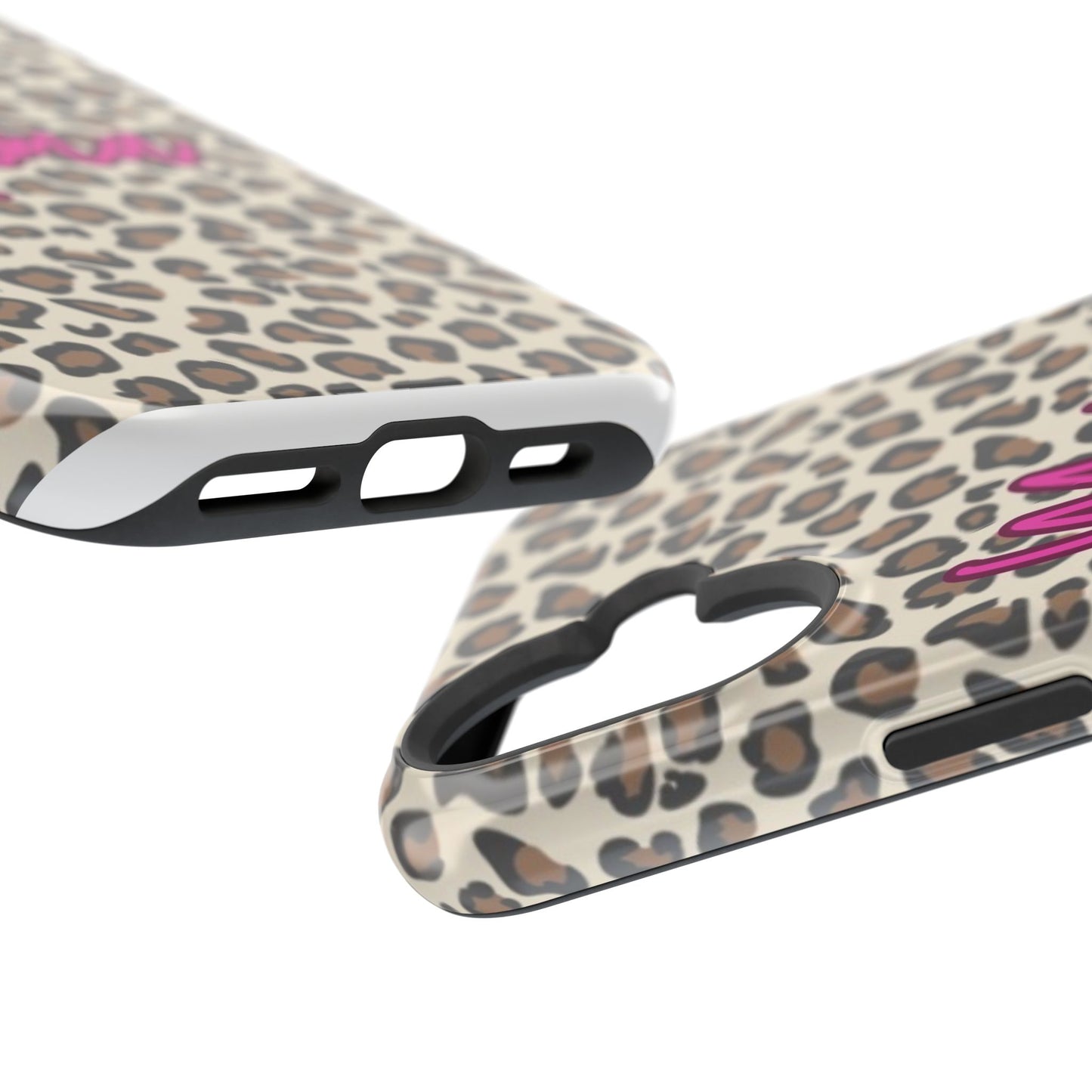 Mama Leopard Print Magnetic Impact Phone Case