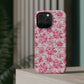 Pink Floral Magnetic Impact-Resistant Phone Case