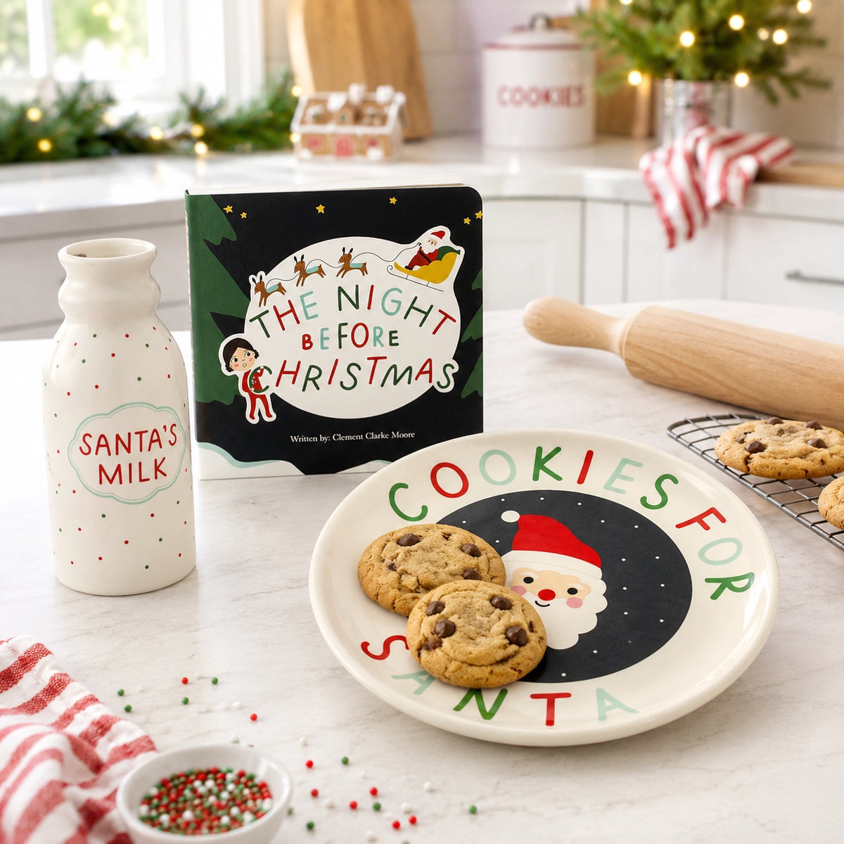 Cookies for Santa Set | READY TO SHIP/PICKUP