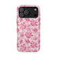 Pink Floral Magnetic Impact-Resistant Phone Case