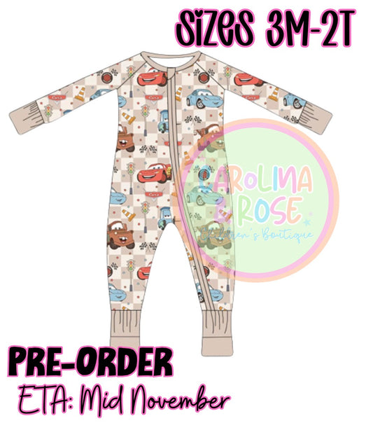 Cars Bamboo Zippie *PRE-ORDER*