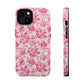 Pink Floral Magnetic Impact-Resistant Phone Case