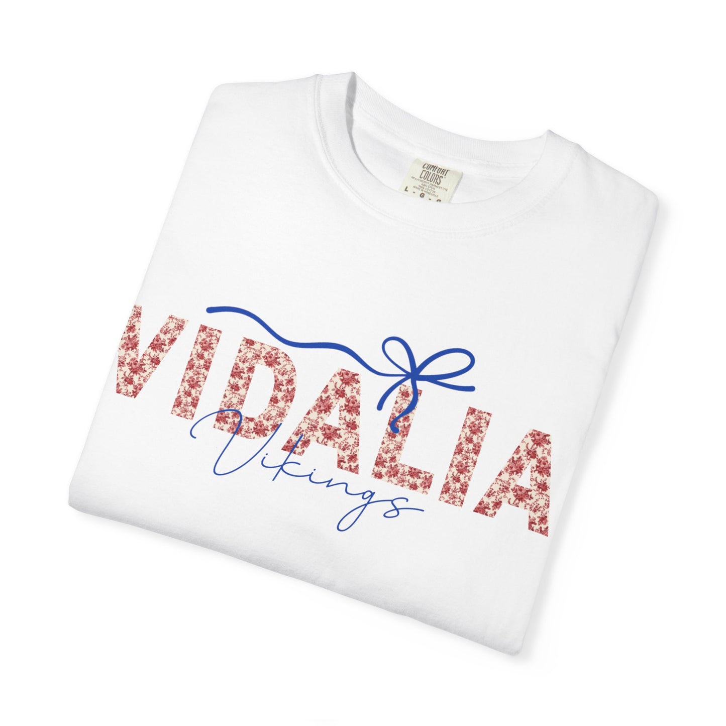 Vidalia Floral T-Shirt — Bow Script Tee