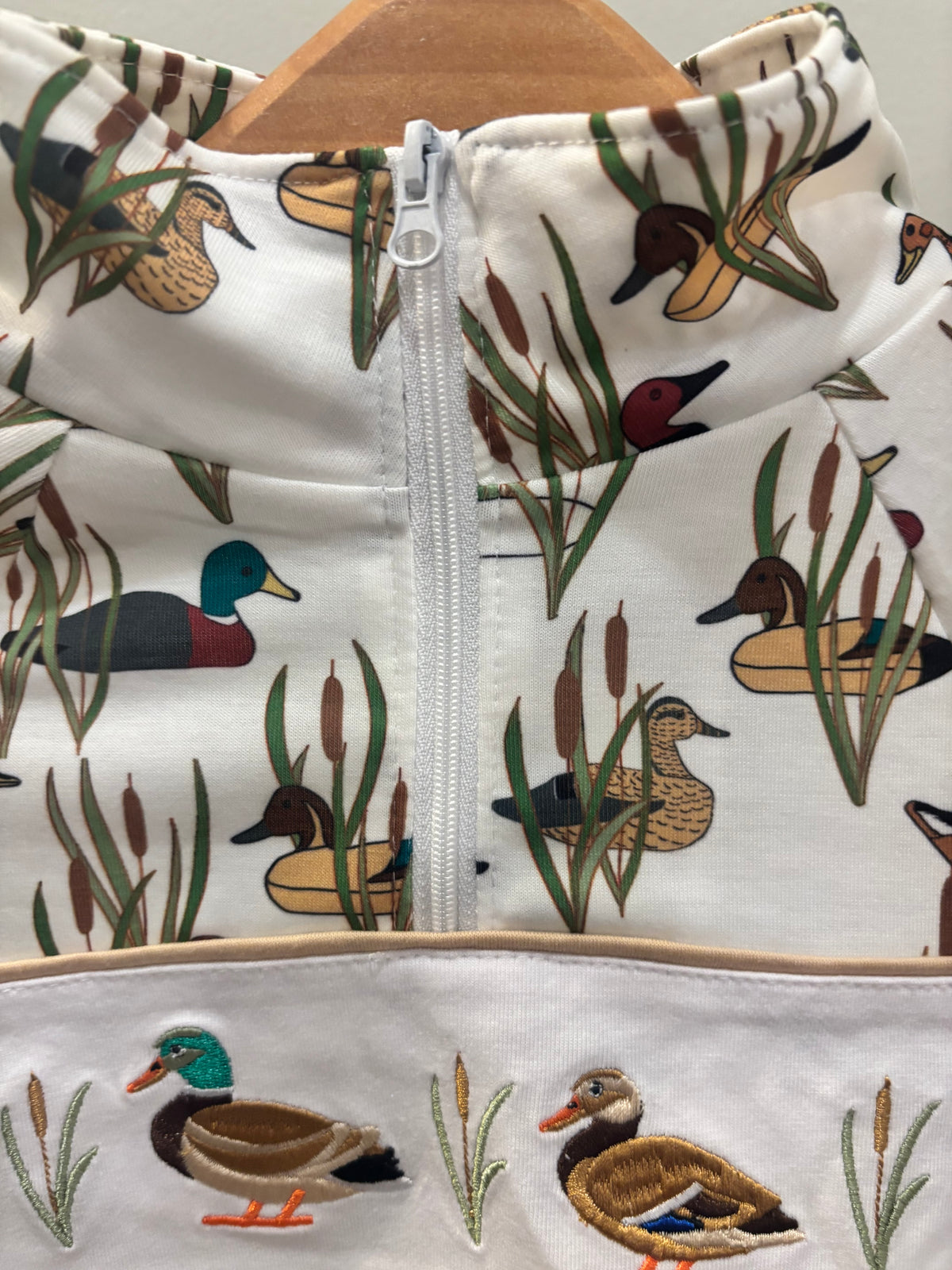 Reed Duck Quarter Zip - READY TO SHIP/PICKUP