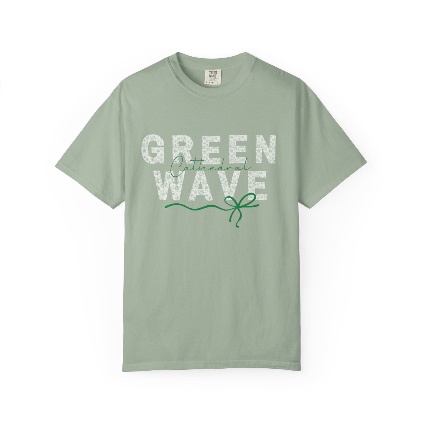 ADULT - Cathedral Bow Floral Comfort Colors