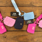 Lulu Mac | Blue Wristlet Wallet Keychair| READY TO SHIP/PICKUP