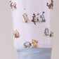 Premium character print bamboo pants set