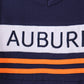 Premium Navy Auburn embroidery ruffle dress