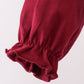 Premium Maroon Georgia bulldog bow embroidery bubble