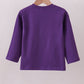Premium Purple LSU tiger applique top