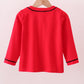 Premium Red Georgia bulldog embroidery cardigan