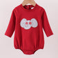 Maroon elephant Alabama football applique bubble