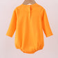Premium Orange Tennessee puppy football applique bubble