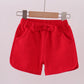 Premium Red bow shorts