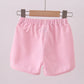 Premium Blush bow shorts