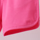 Premium Pink bow shorts