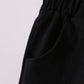 Premium Black drawstring shorts