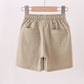 Oatmeal pocket performance shorts