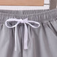 Light grey pocket performance shorts