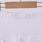 White pleated skort