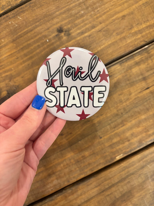 3” Game Day Button - MSU Options