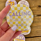 3” Game Day Button - LSU