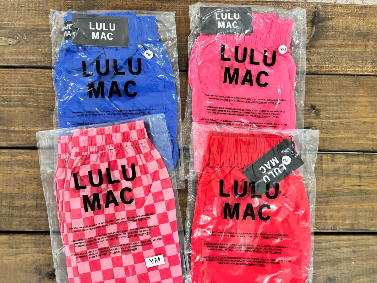 Lulu Mac | Youth Royal Blue Shorts| READY TO SHIP/PICKUP