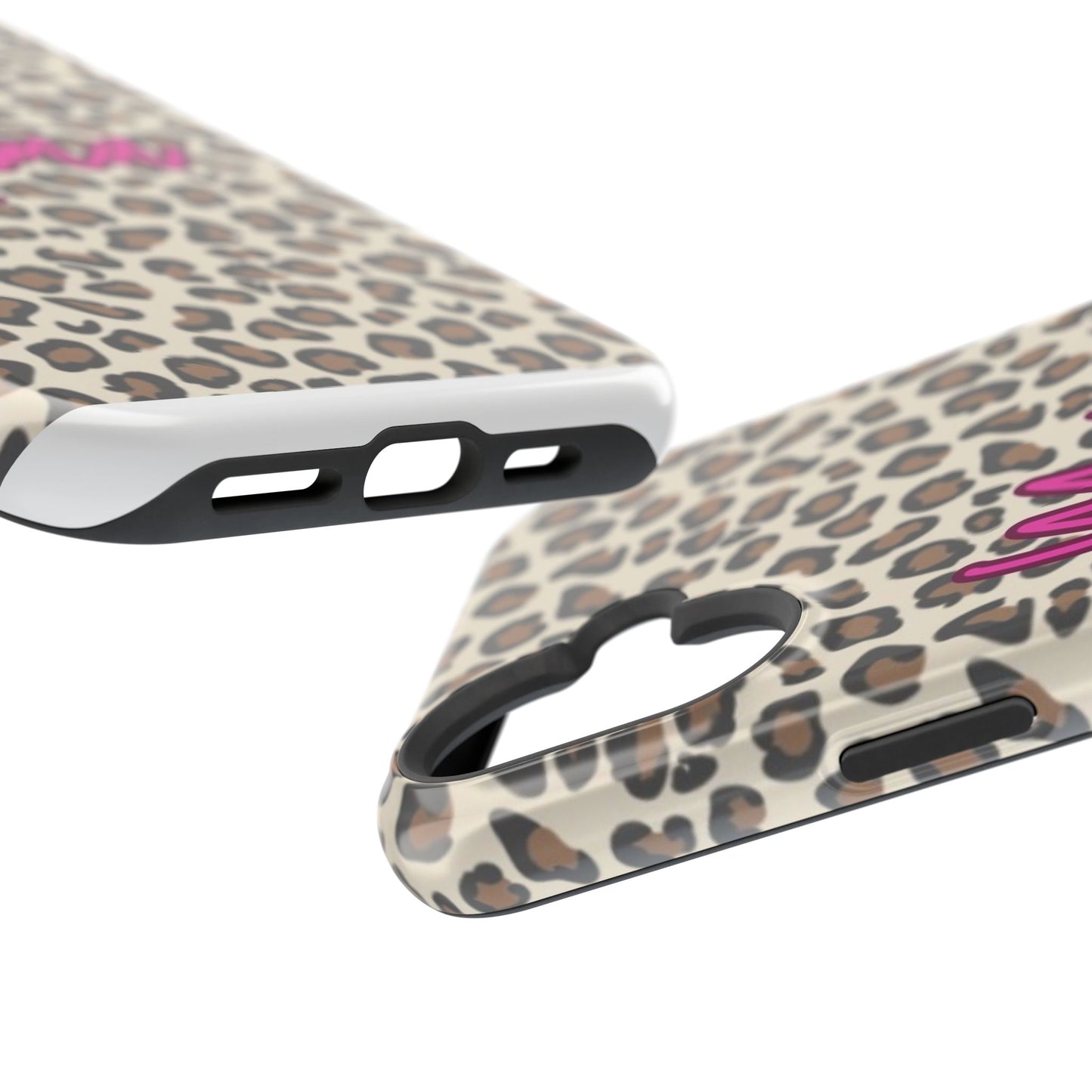 Mama Leopard Print Magnetic Impact Phone Case