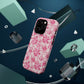 Pink Floral Magnetic Impact-Resistant Phone Case