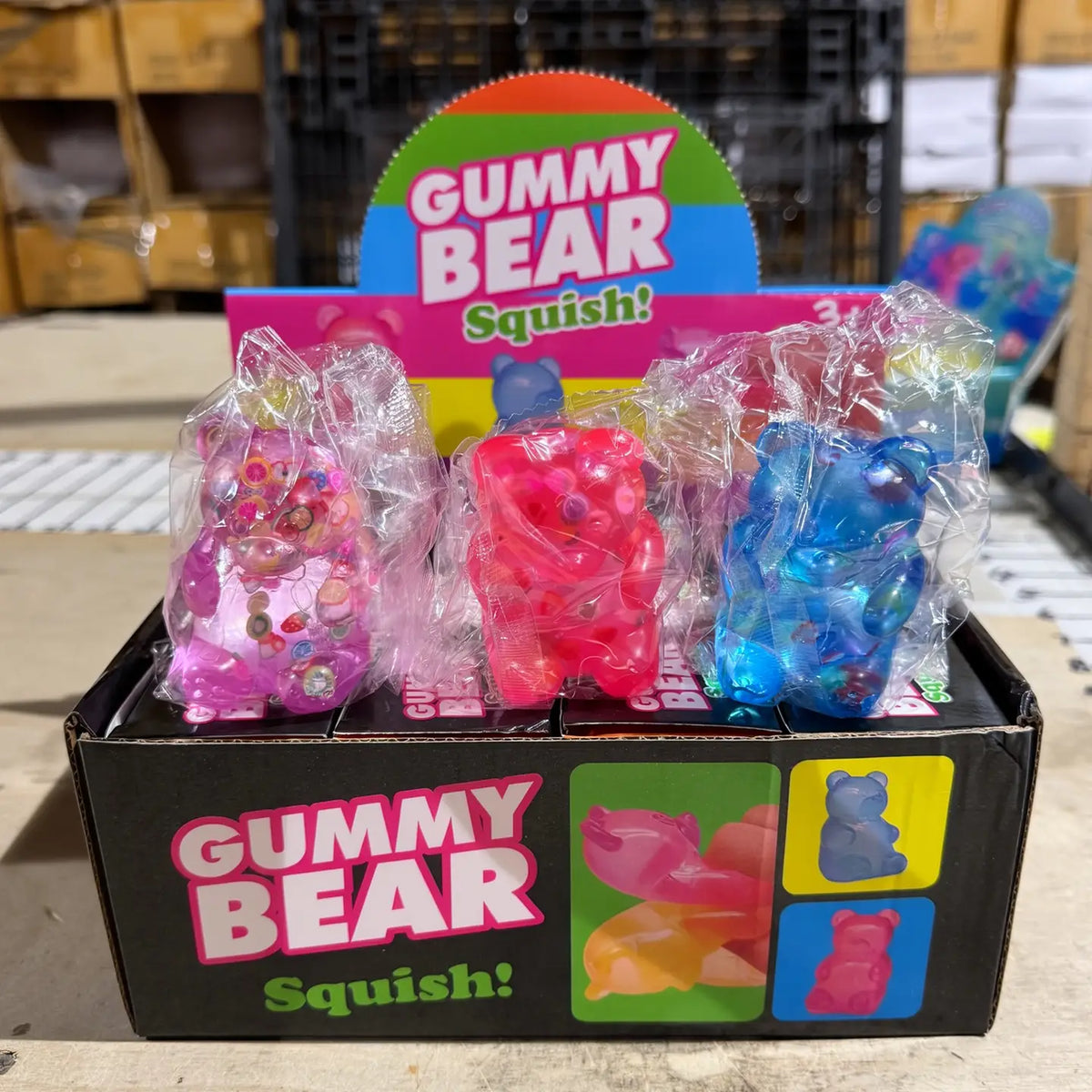 Confetti Gummy Bear Squishy | ETA Mid November