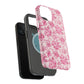 Pink Floral Magnetic Impact-Resistant Phone Case